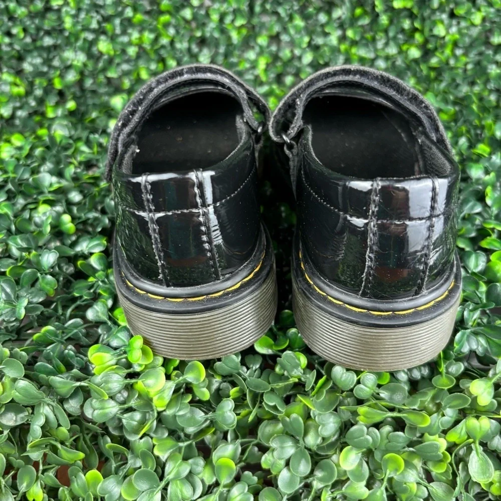 Dr.MARTENS MACCY MARY JANE Black Kids Dress Shoes SIZE 1 girl